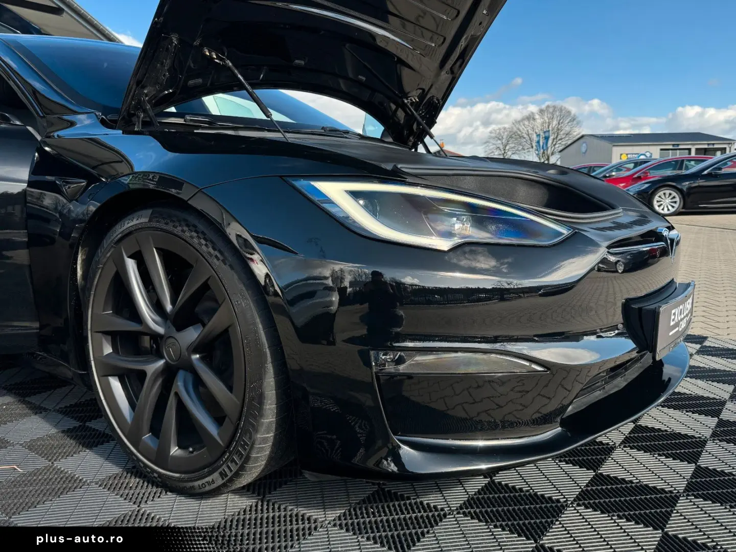 TESLA MODEL S PALLADIUM   MATRIX   21  Arachnid   HW4