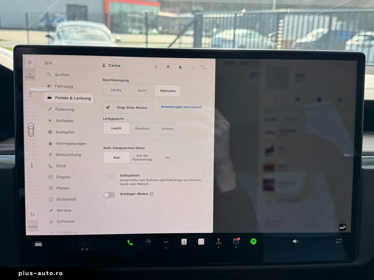 TESLA MODEL S PALLADIUM   MATRIX   21  Arachnid   HW4