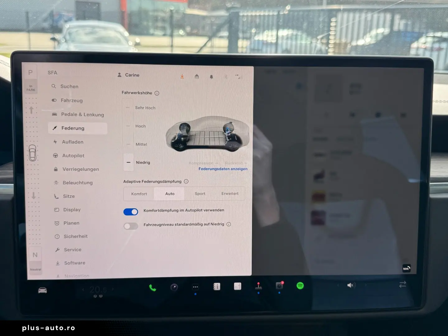 TESLA MODEL S PALLADIUM   MATRIX   21  Arachnid   HW4