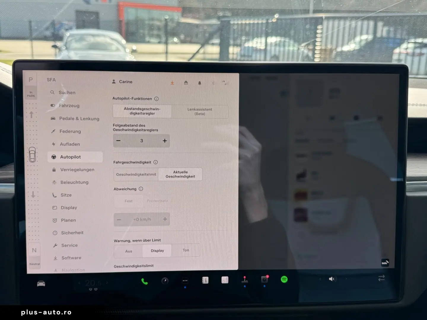 TESLA MODEL S PALLADIUM   MATRIX   21  Arachnid   HW4