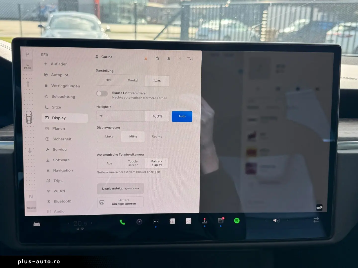 TESLA MODEL S PALLADIUM   MATRIX   21  Arachnid   HW4