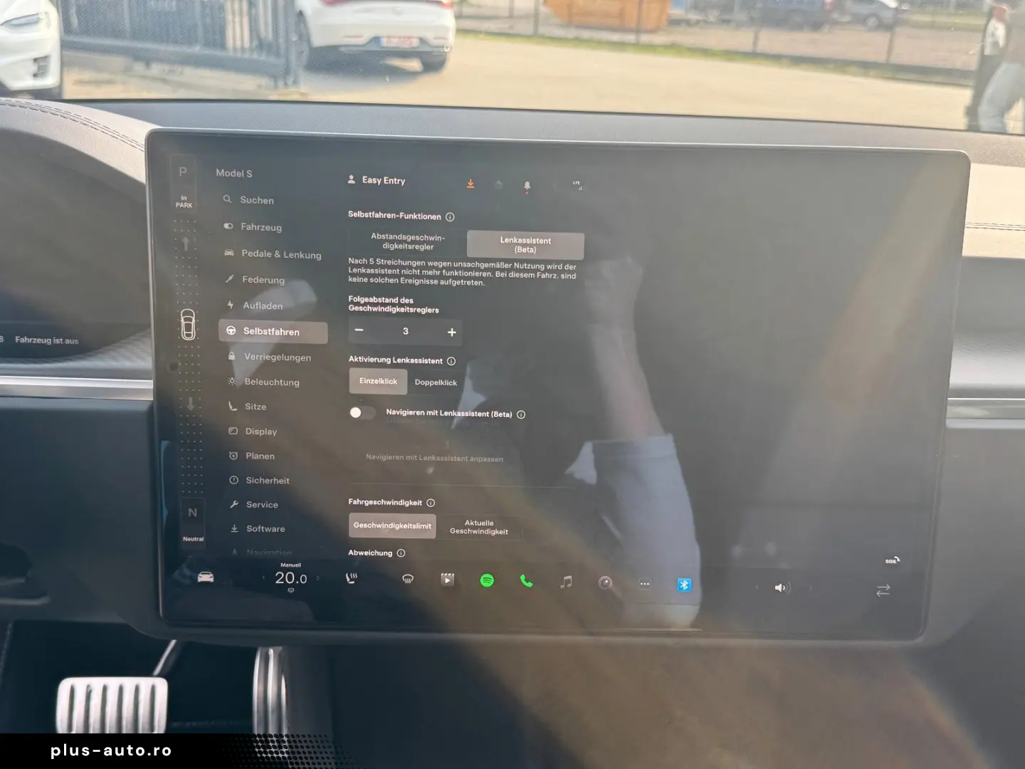 TESLA MODEL S PLAID ENHANCED AP ULTRA RED MATRIX   HW4