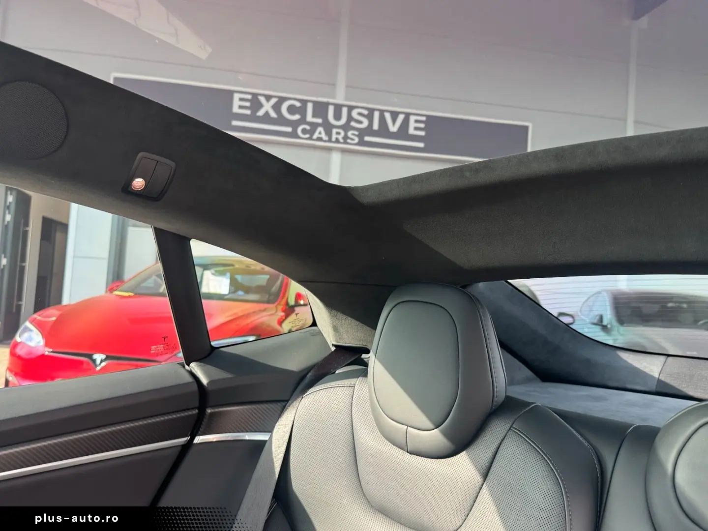 TESLA MODEL S PLAID ENHANCED AP ULTRA RED MATRIX   HW4