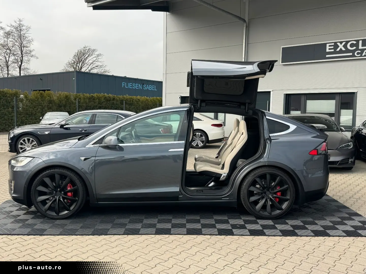 TESLA MODEL X RAVEN PERFORMANCE   6 SEATER   22 INCH