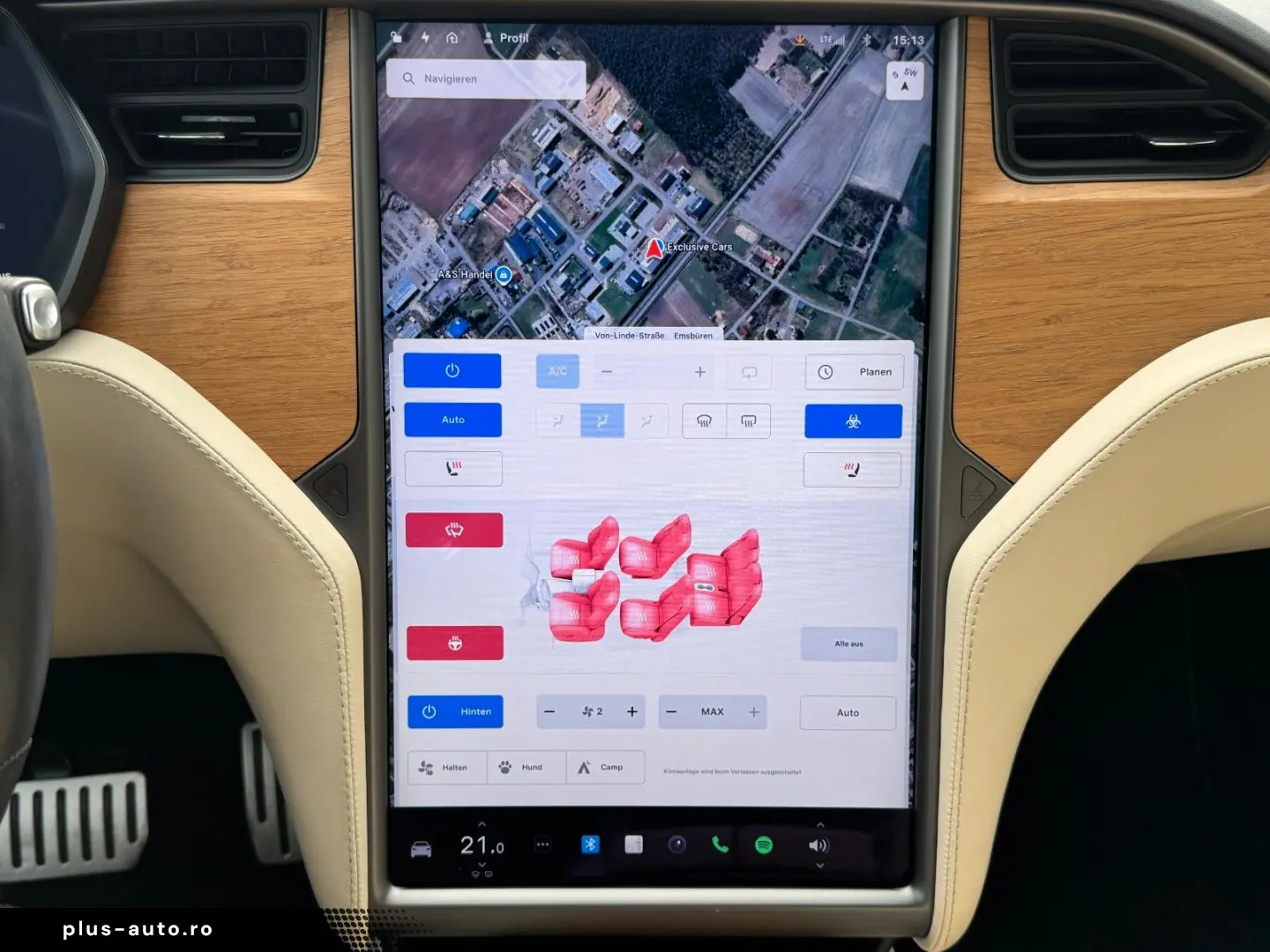 TESLA MODEL X RAVEN PERFORMANCE   6 SEATER   22 INCH