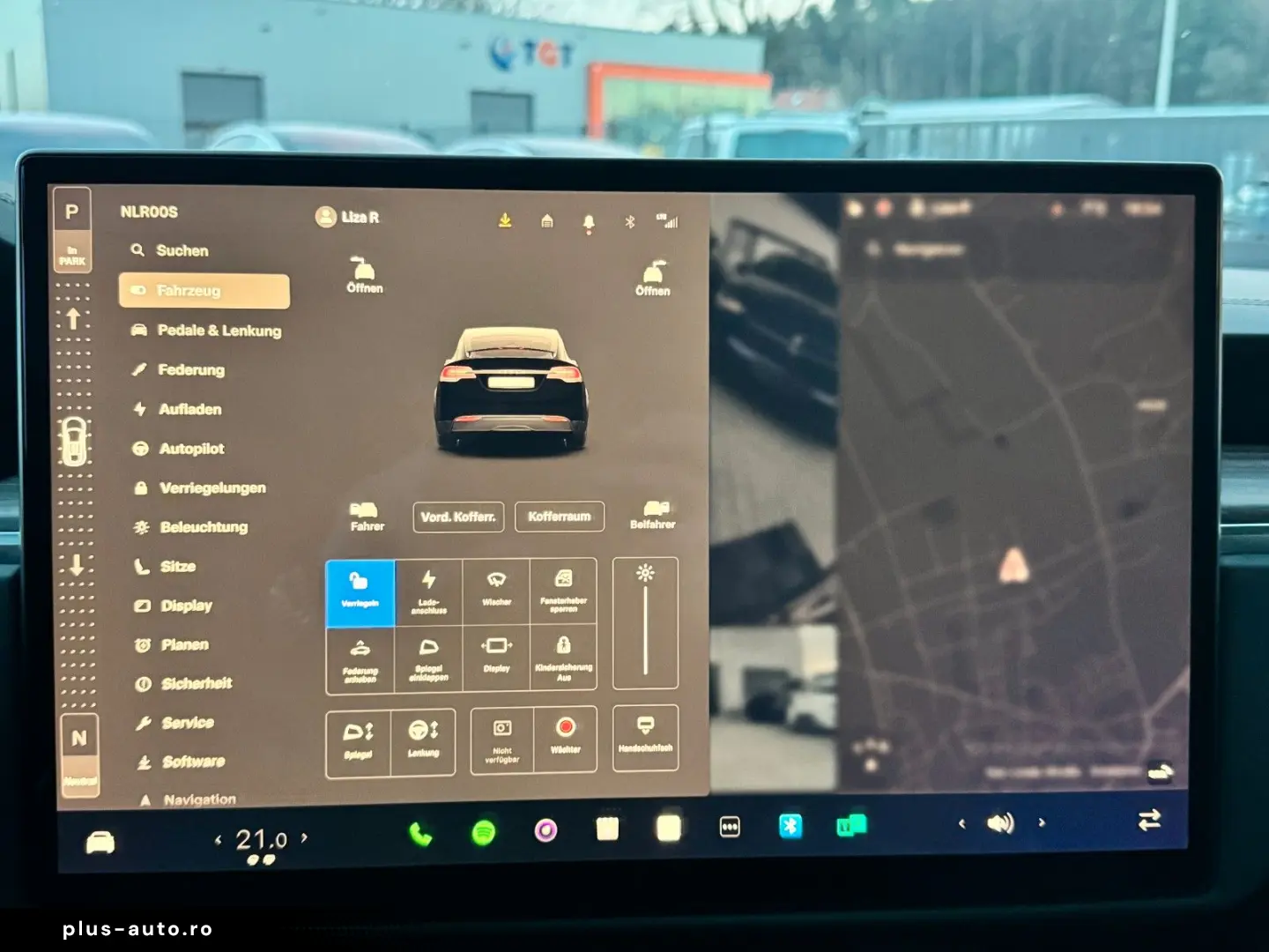 TESLA MODEL X PALLADIUM    HW 4 USS   AMD RYZEN