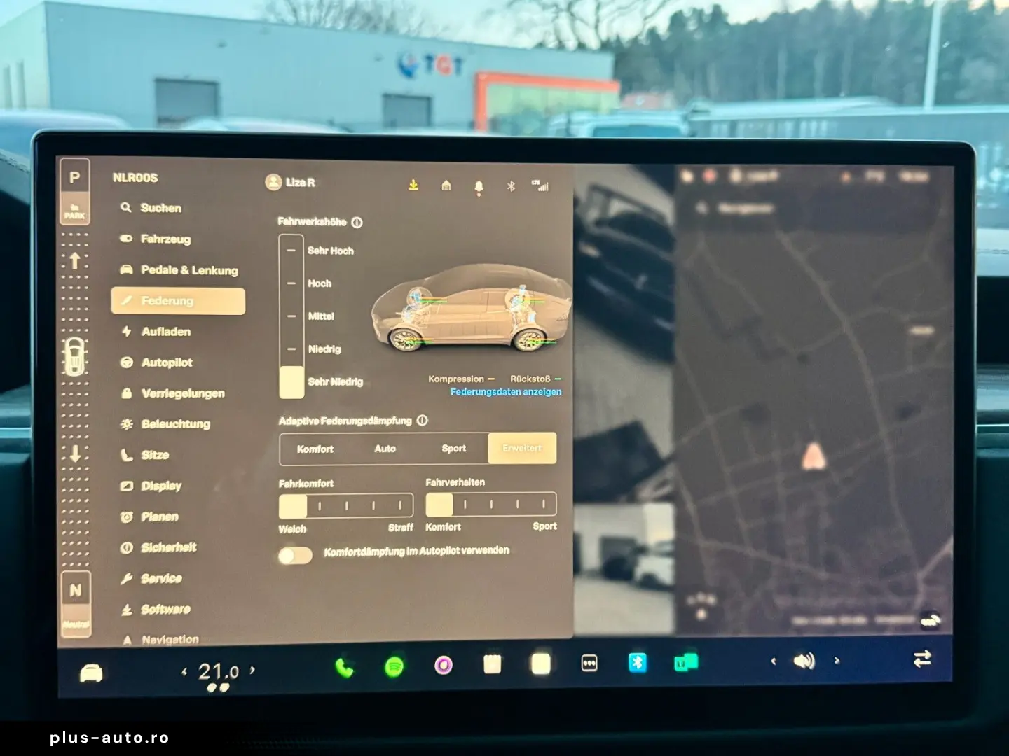 TESLA MODEL X PALLADIUM    HW 4 USS   AMD RYZEN