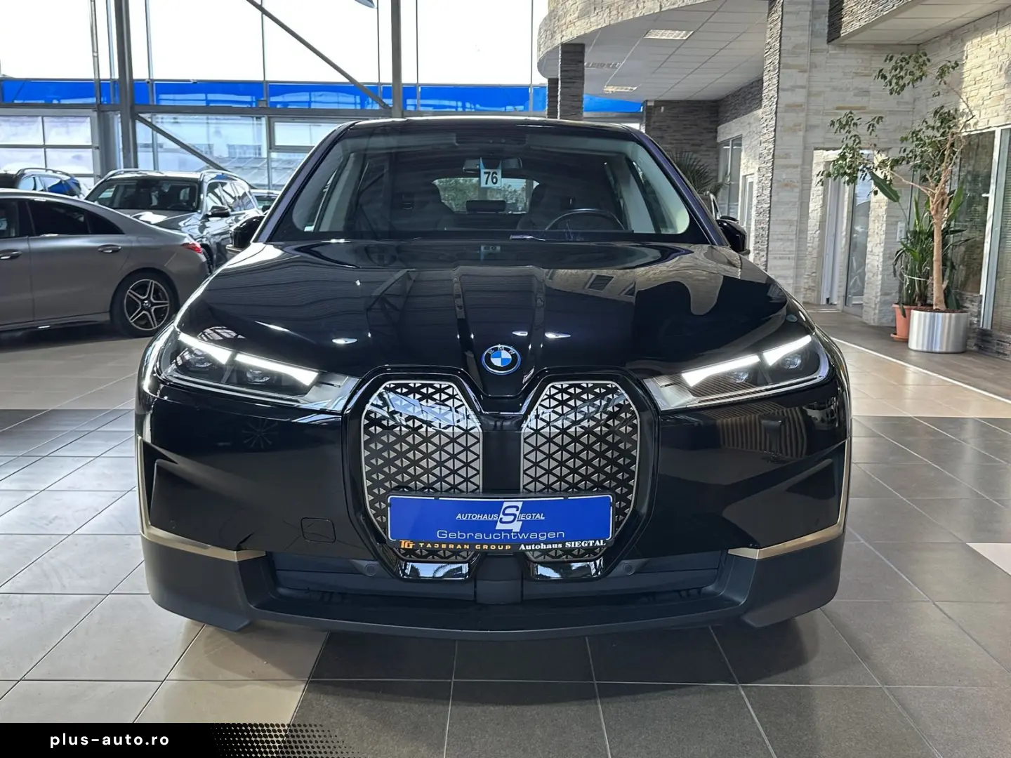 BMW iX 40 xDrive AHK LED Leder R.Cam Navi PDC SHZ