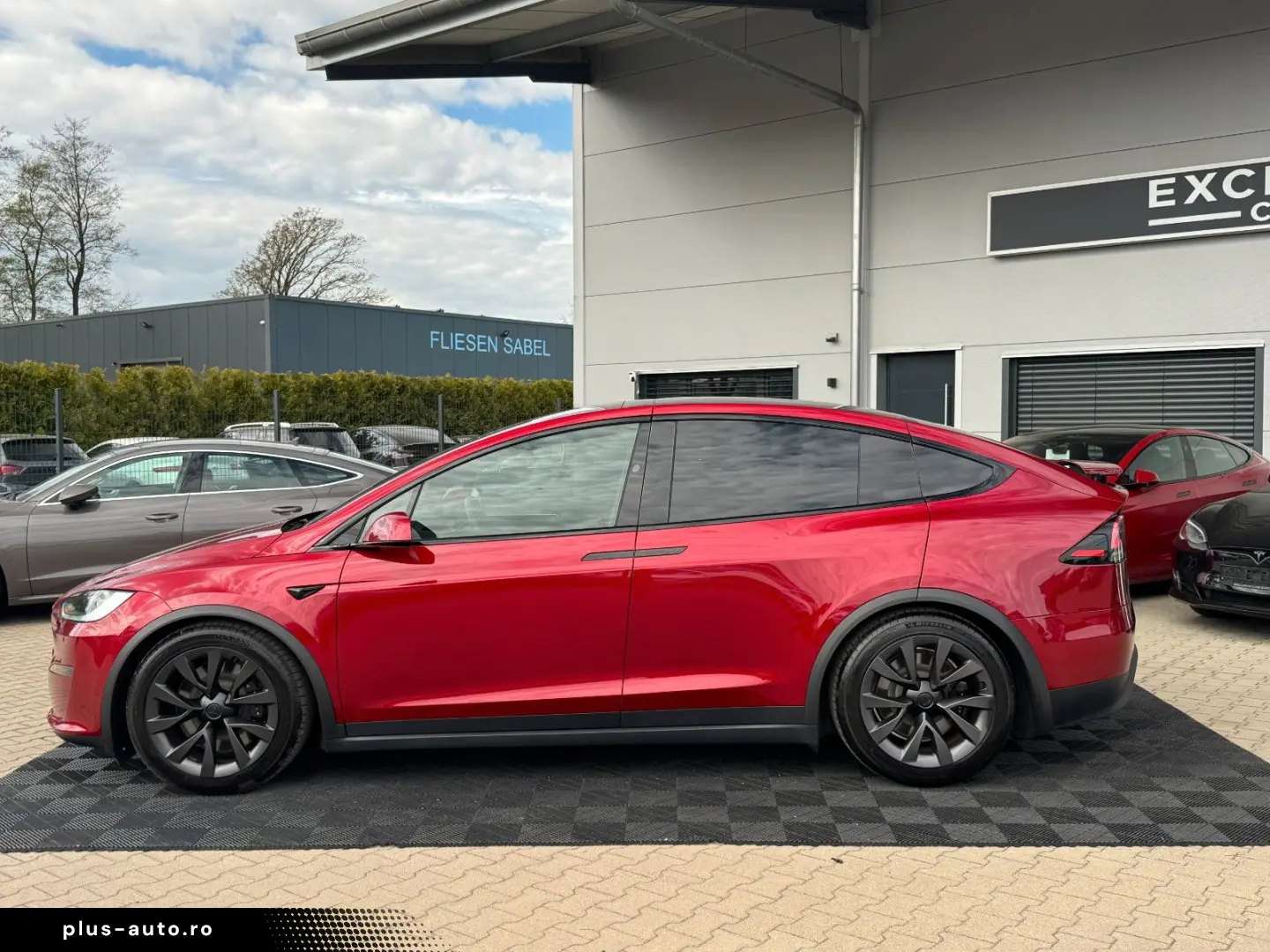 TESLA MODEL X PALLADIUM   HW4   FSD AKTIV   Ultra Red