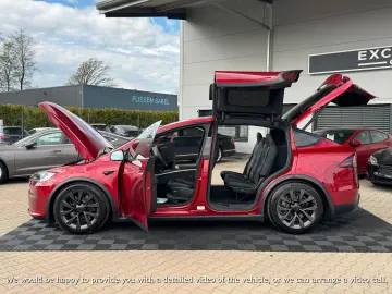 TESLA MODEL X PALLADIUM   HW4   FSD AKTIV   Ultra Red