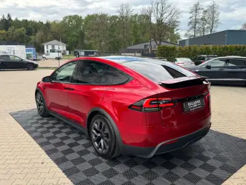 TESLA MODEL X PALLADIUM   HW4   FSD AKTIV   Ultra Red