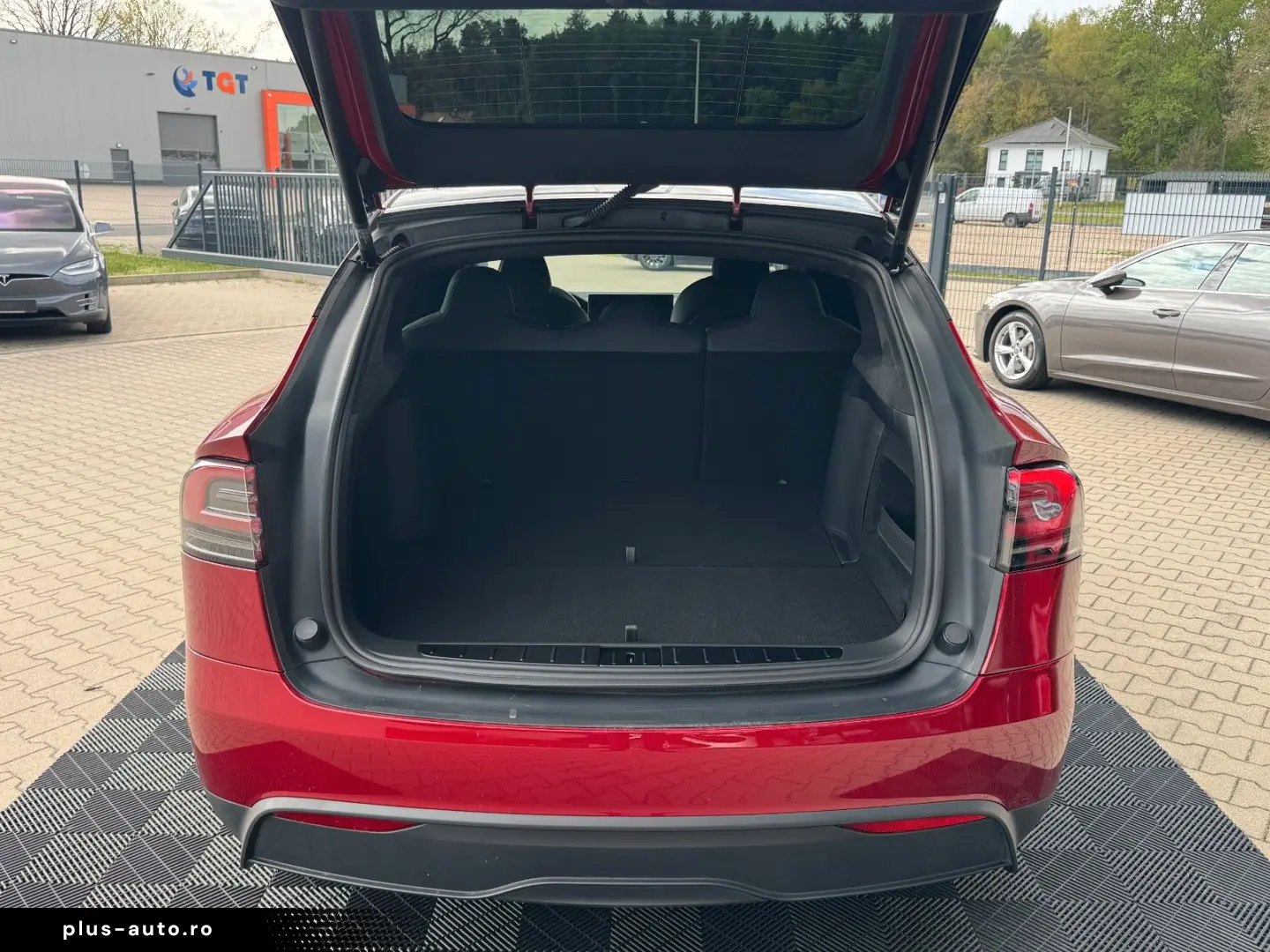TESLA MODEL X PALLADIUM   HW4   FSD AKTIV   Ultra Red