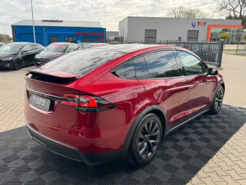 TESLA MODEL X PALLADIUM   HW4   FSD AKTIV   Ultra Red