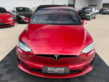 TESLA MODEL X PALLADIUM   HW4   FSD AKTIV   Ultra Red