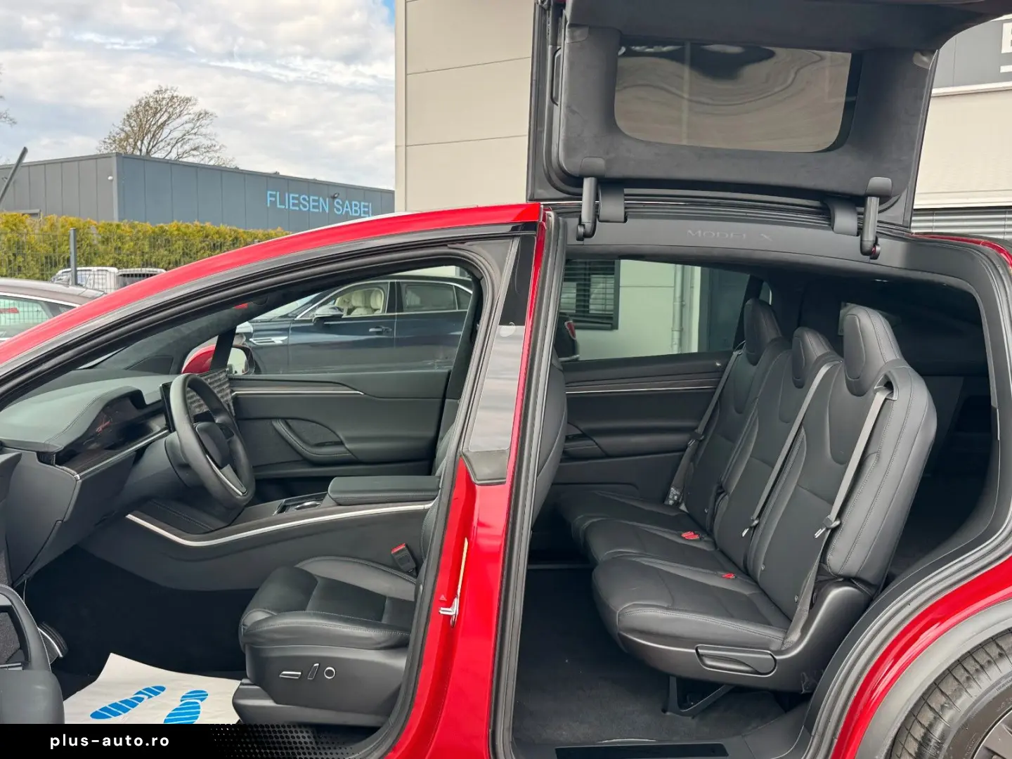 TESLA MODEL X PALLADIUM   HW4   FSD AKTIV   Ultra Red