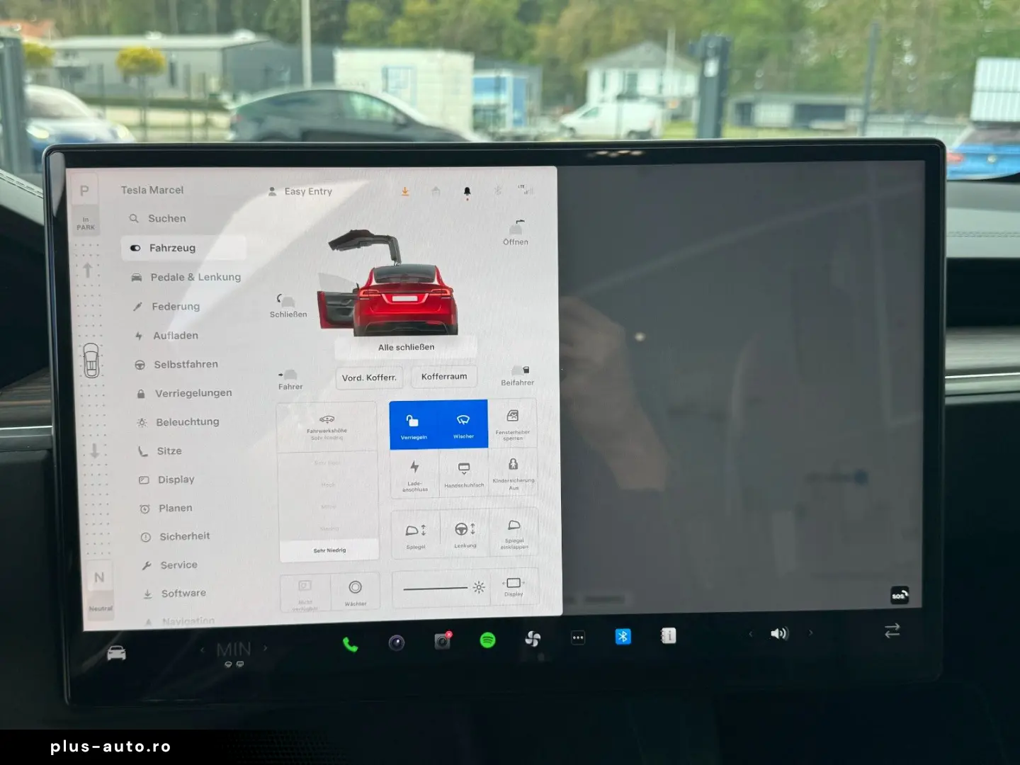 TESLA MODEL X PALLADIUM   HW4   FSD AKTIV   Ultra Red