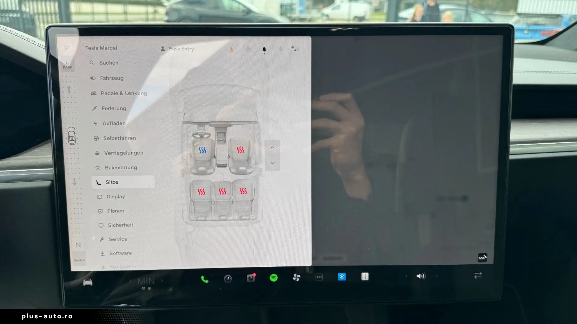 TESLA MODEL X PALLADIUM   HW4   FSD AKTIV   Ultra Red