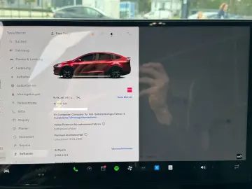 TESLA MODEL X PALLADIUM   HW4   FSD AKTIV   Ultra Red