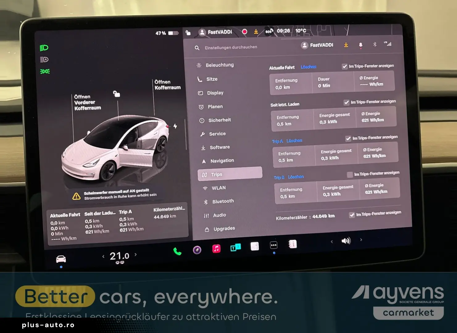 TESLA Model 3 RWD Hinterradantrieb