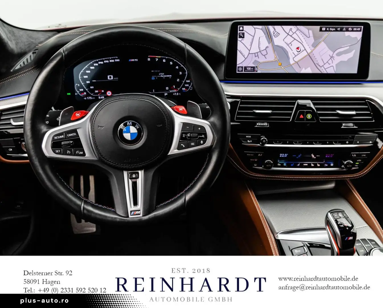 BMW M5 COMPETITION 20Z. SHADOW LASER HuD M-AGA 360