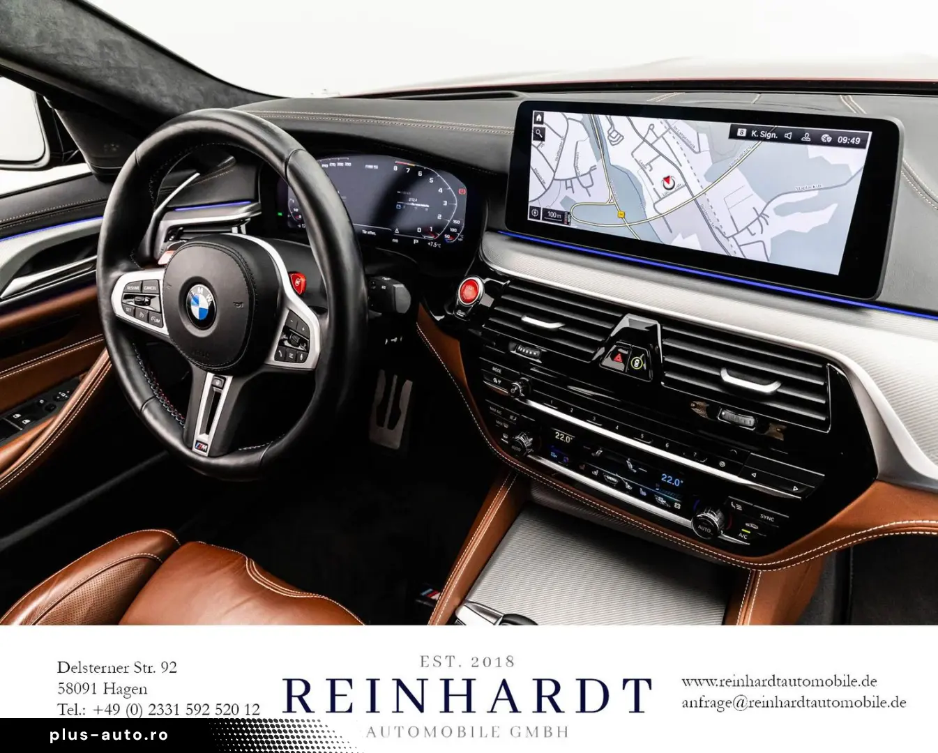 BMW M5 COMPETITION 20Z. SHADOW LASER HuD M-AGA 360