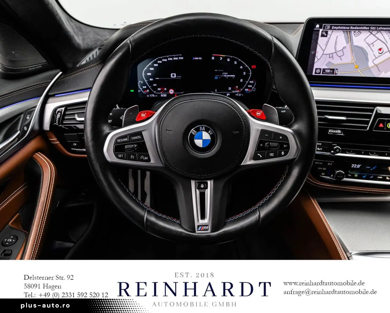 BMW M5 COMPETITION 20Z. SHADOW LASER HuD M-AGA 360