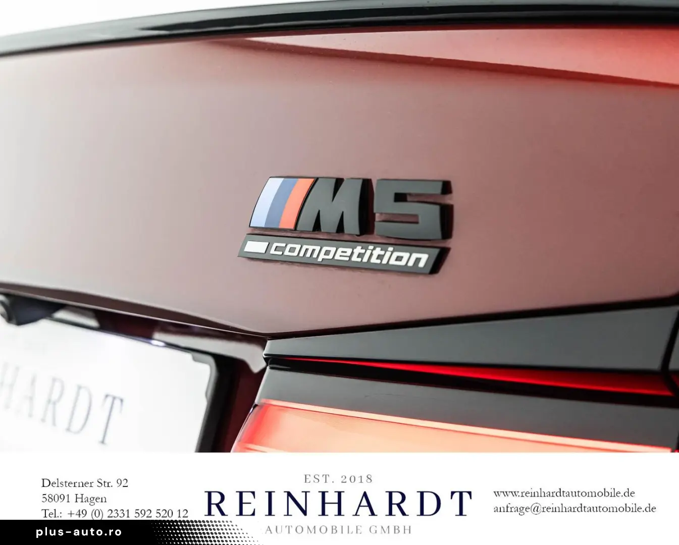 BMW M5 COMPETITION 20Z. SHADOW LASER HuD M-AGA 360