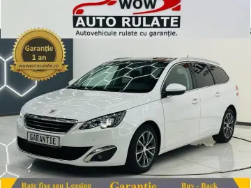 PEUGEOT 308 2015 1.6D E6 Garantie 12 Luni Rate Avans 0 Doar