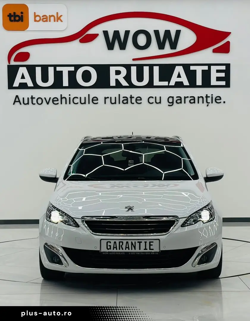 PEUGEOT 308 2015 1.6D E6 Garantie 12 Luni Rate Avans 0 Doar