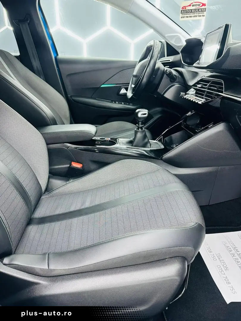 PEUGEOT 208 2021 1.5D E6 Garantie 12 Luni Rate Avans 0 Doar