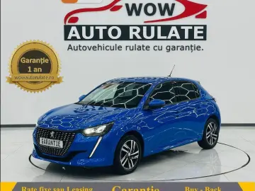 PEUGEOT 208 2021 1.5D E6 Garantie 12 Luni Rate Avans 0 Doar