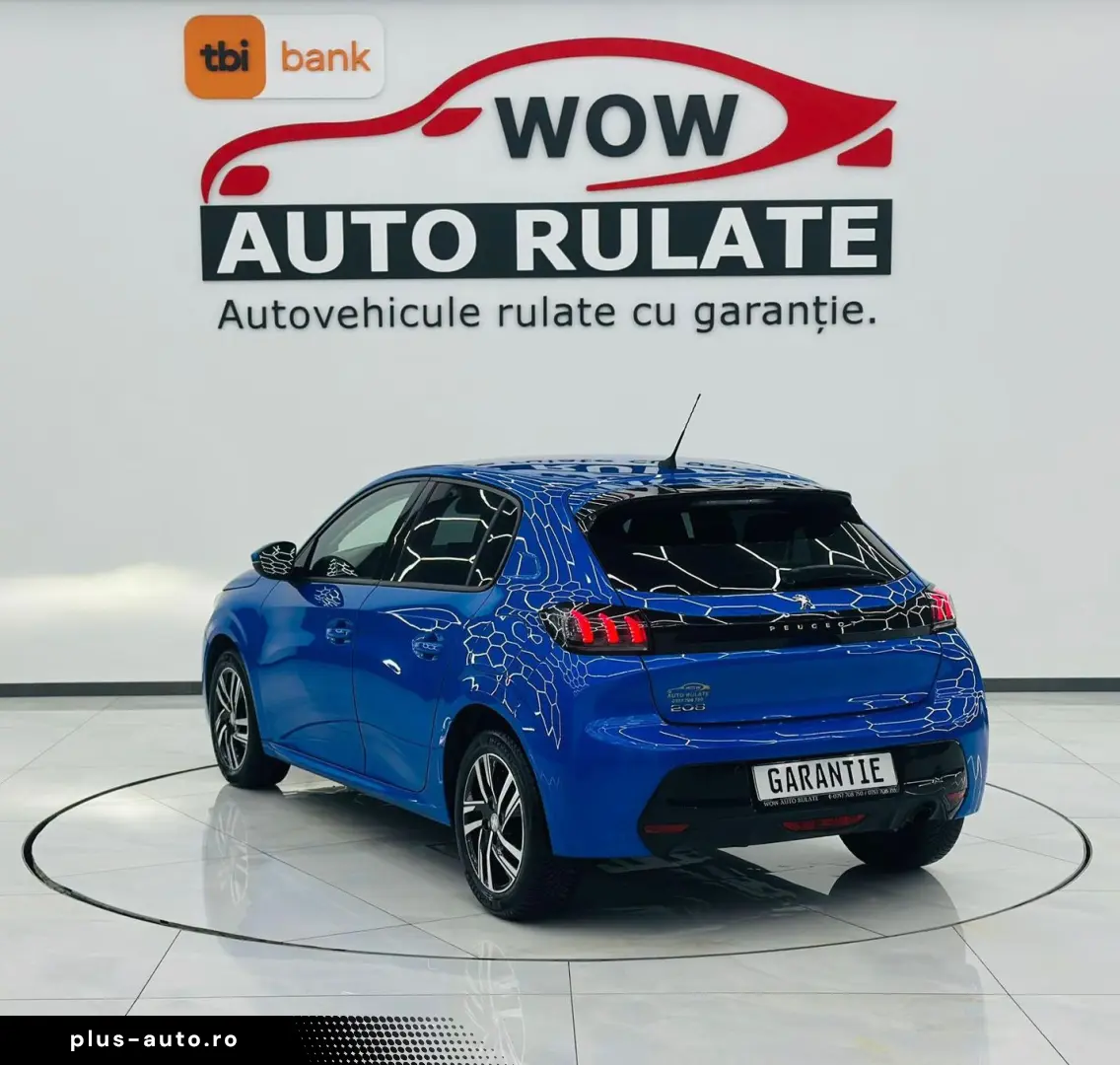 PEUGEOT 208 2021 1.5D E6 Garantie 12 Luni Rate Avans 0 Doar