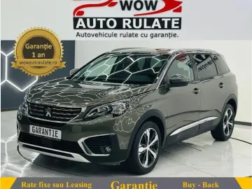 PEUGEOT 5008 2017 1.2i E6 7 Locuri Garantie 12 Luni Rate Ava