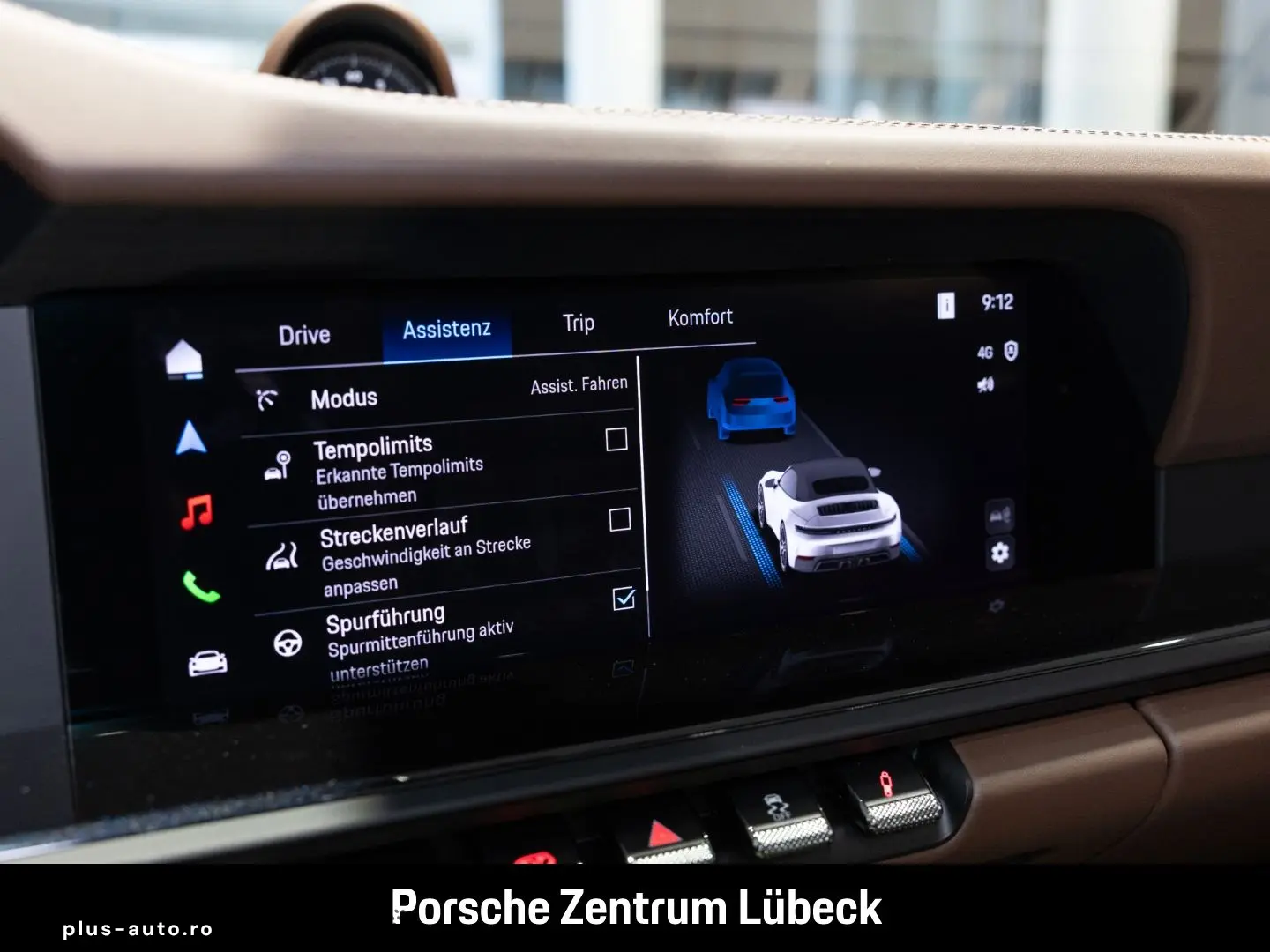 PORSCHE 992 911 Carrera GTS Cabrio Clubleder Liftsystem