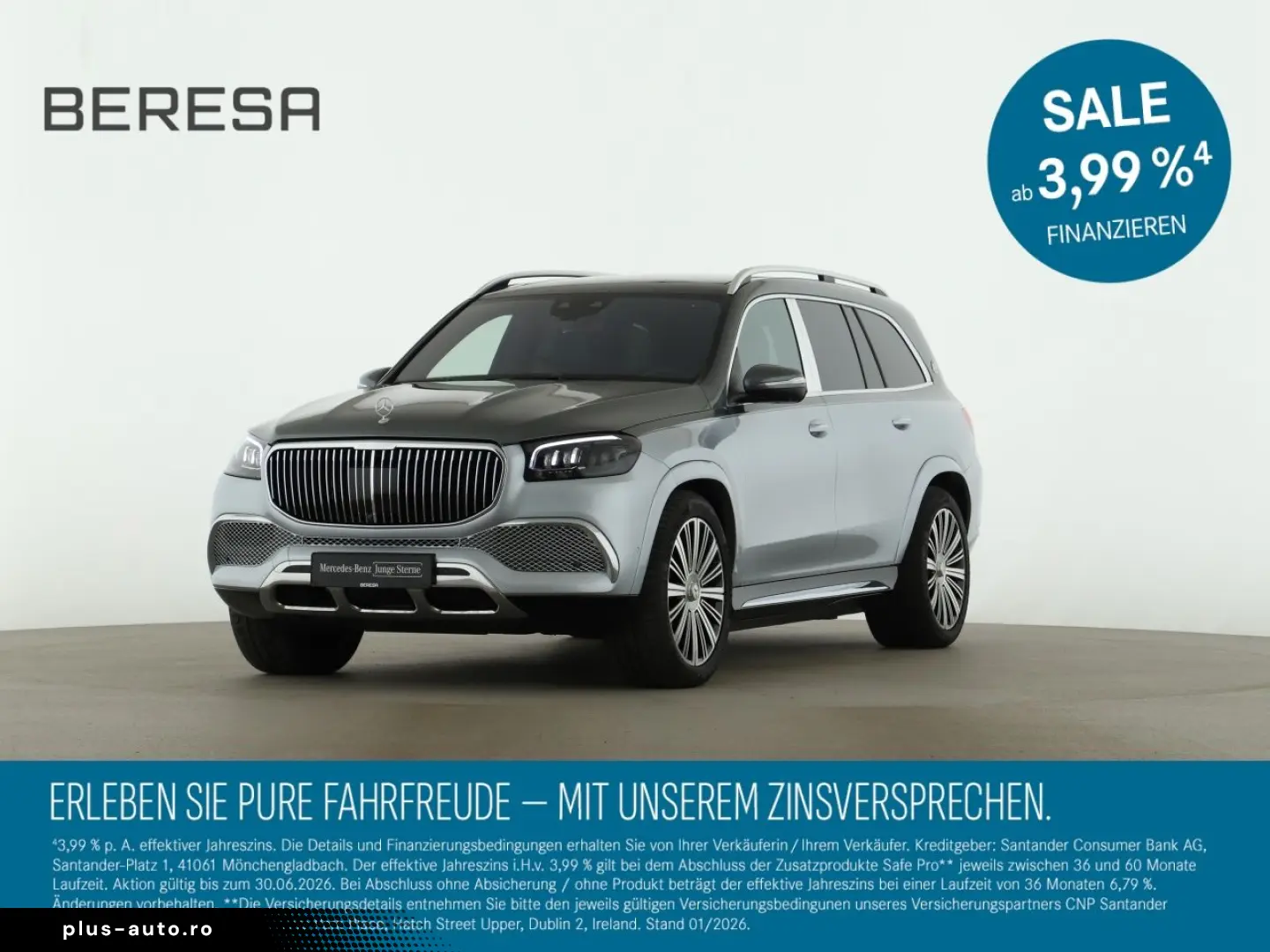 MERCEDES-BENZ GLS 600 Maybach MANUFAKTUR First-Class Fond-TV