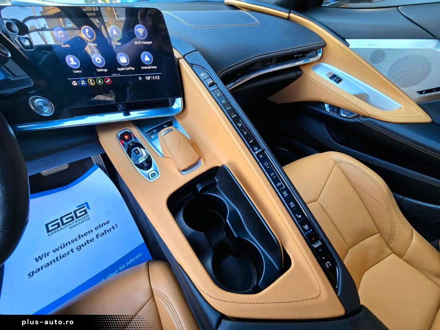 CORVETTE C8 Stingray Coupe 2LT Targa   Forgiato  HUD