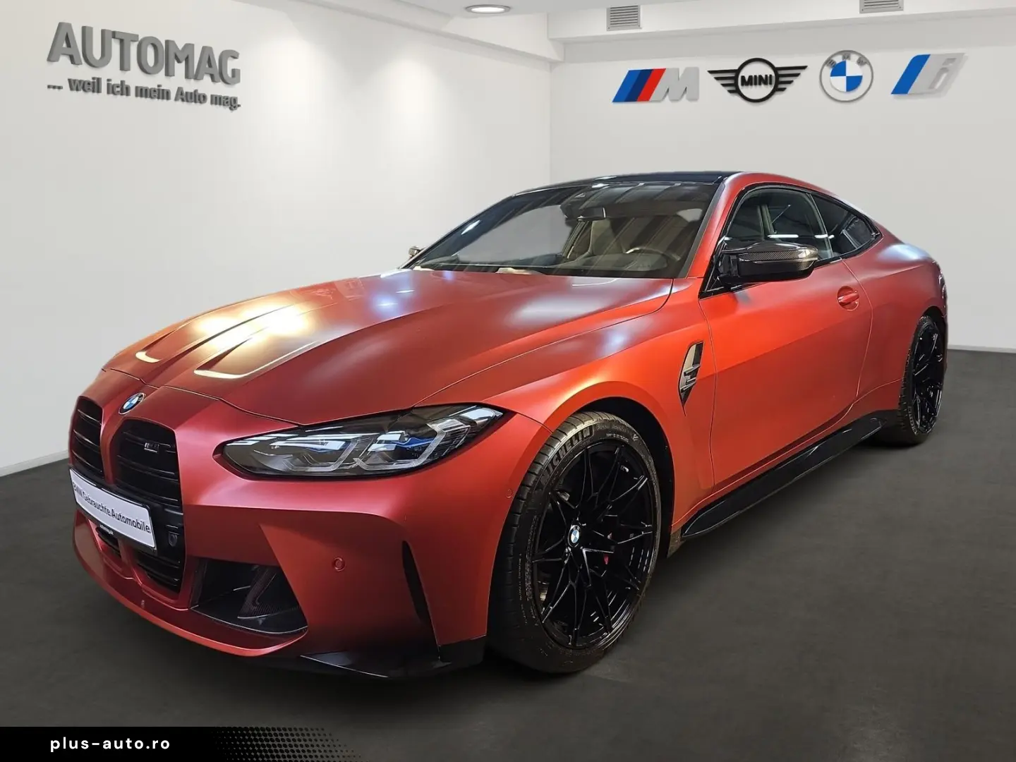 BMW M4 Competition FrozenOrange MCarbonExterieur Las