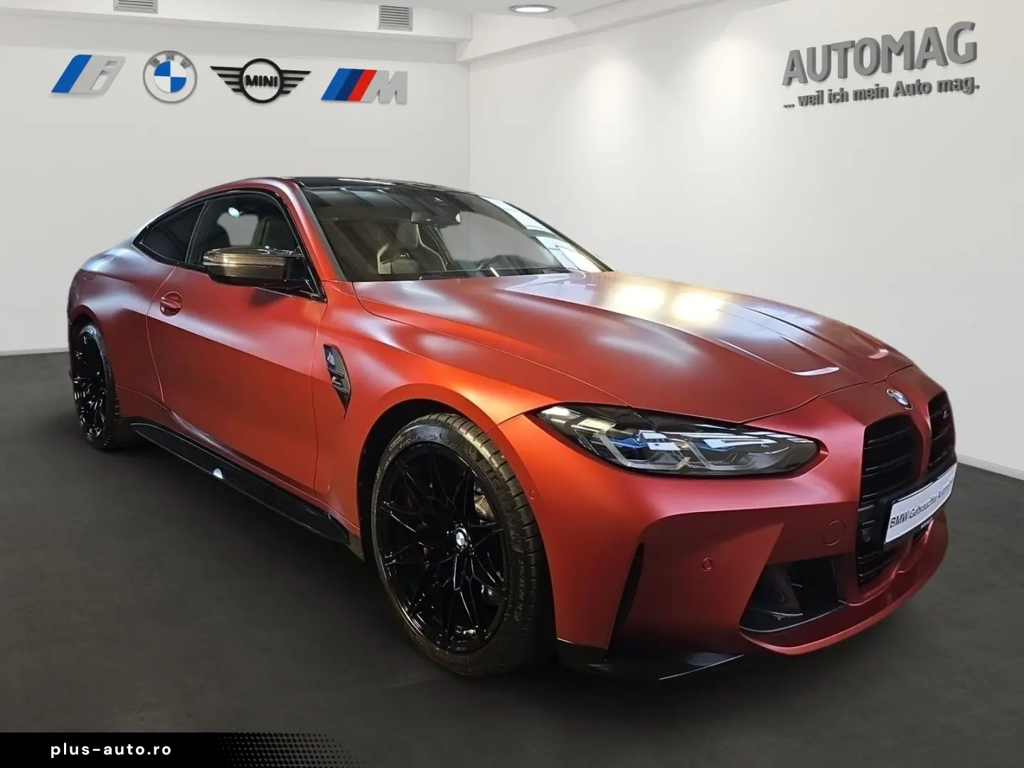 BMW M4 Competition FrozenOrange MCarbonExterieur Las