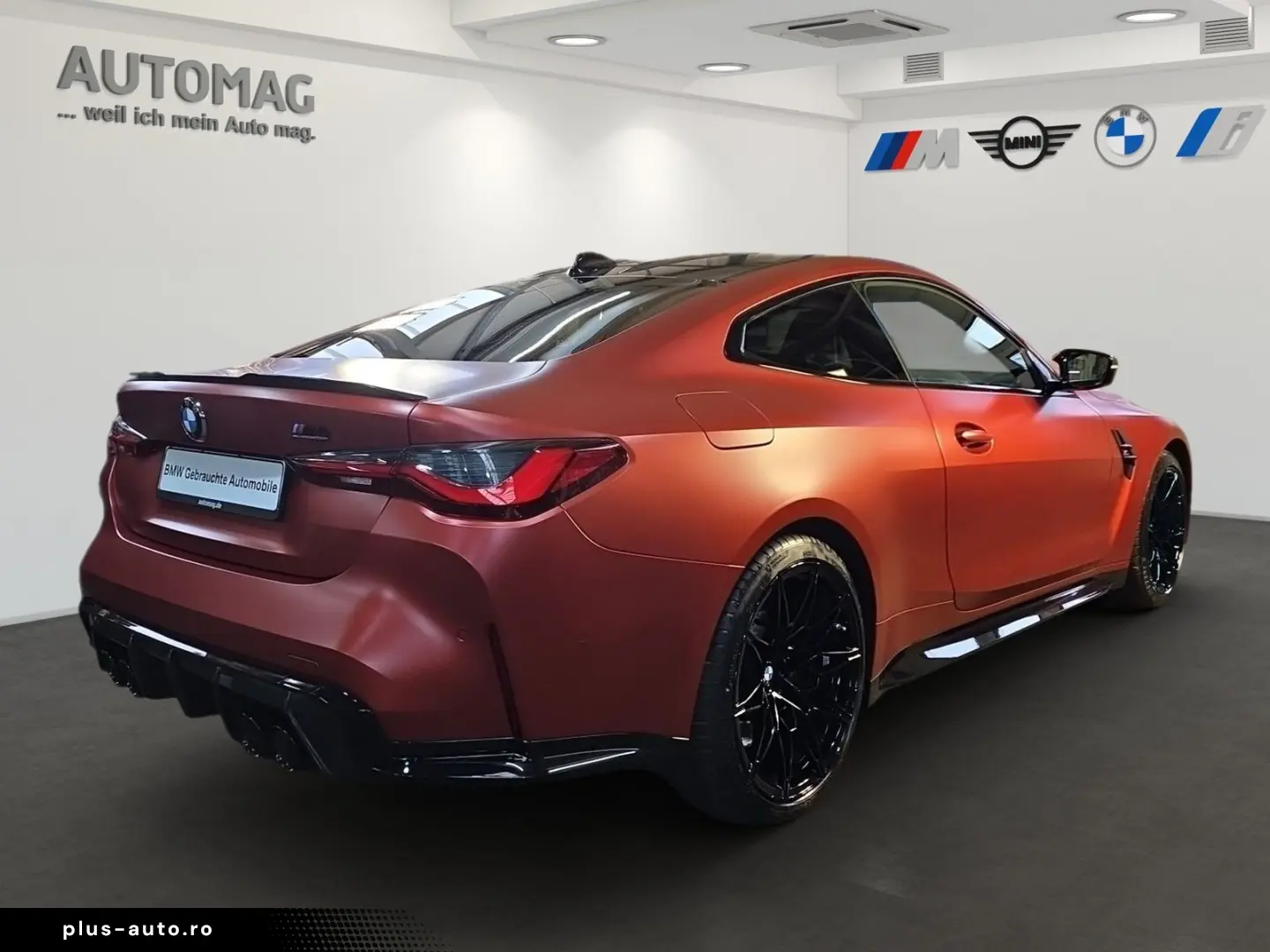 BMW M4 Competition FrozenOrange MCarbonExterieur Las