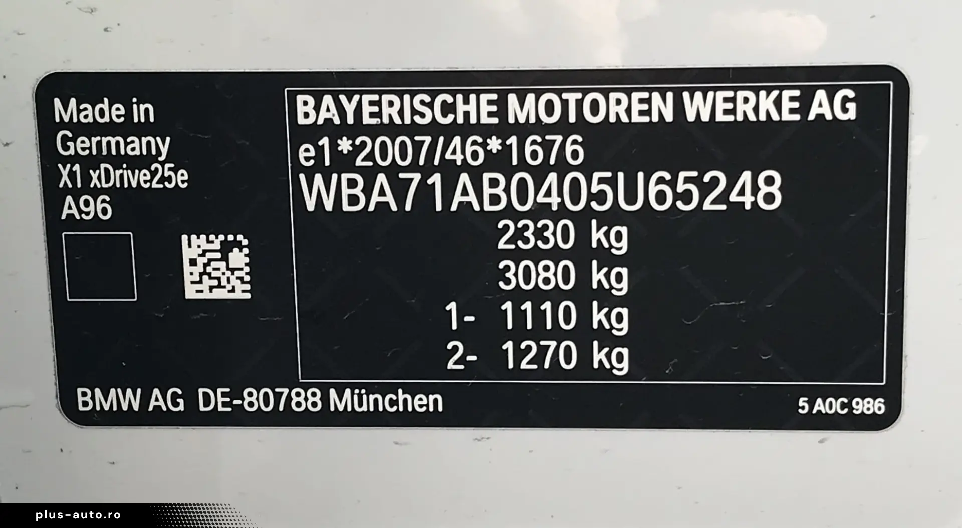 BMW X1 xDrive25e M Sport