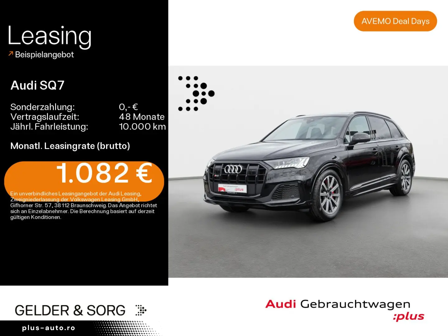 AUDI SQ7 Pano 7Sitze AHK Stand HuD S-Sitze Air 360
