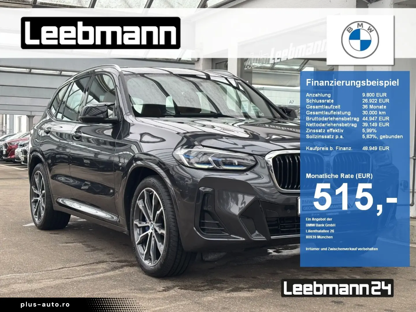 BMW X3 M40d M-Sitze GSD StandHz HK HUD 2.J.GARANTIE