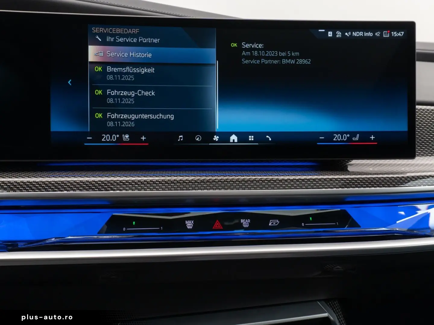 BMW i7 xD60 M-Sport HUD Pano 360 Massage ACC Soft 21