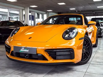 PORSCHE 911 Targa 4 GTS PTS Bahamagelb Full Opt MwSt 1Hd