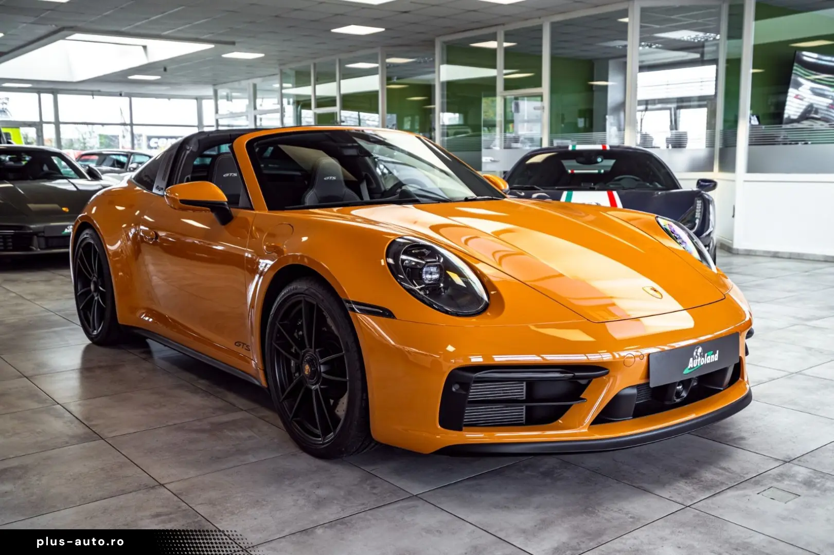 PORSCHE 911 Targa 4 GTS PTS Bahamagelb Full Opt MwSt 1Hd