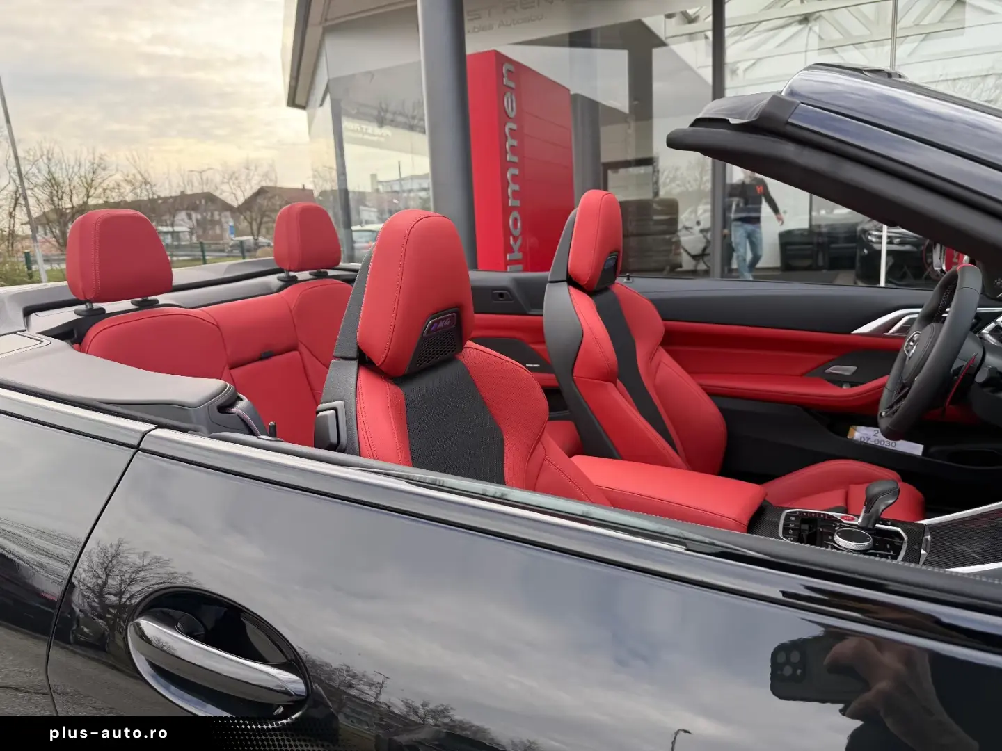 BMW M4 Competion Cabrio 530hp Black-Red-Carbon Full!