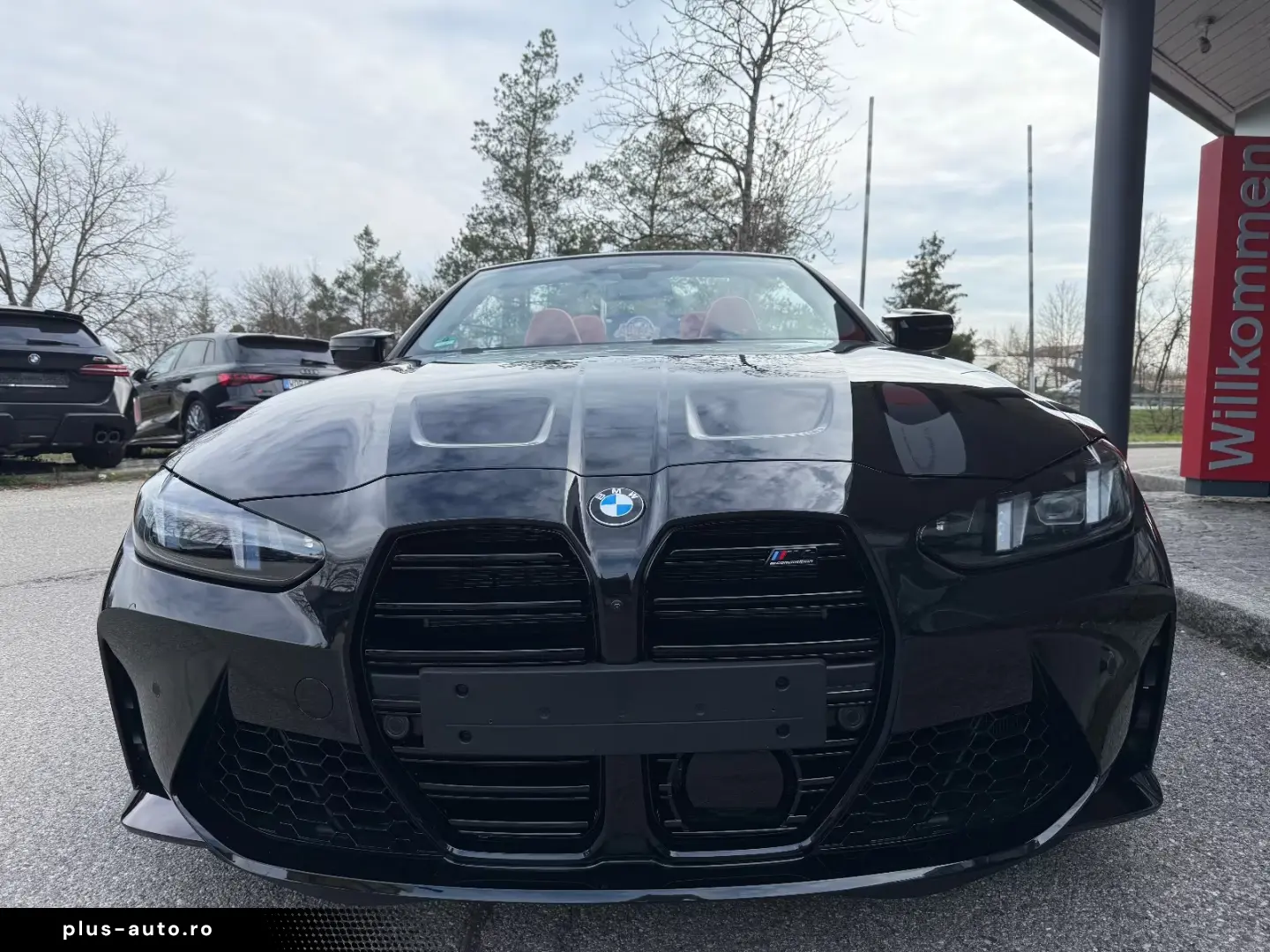 BMW M4 Competion Cabrio 530hp Black-Red-Carbon Full!