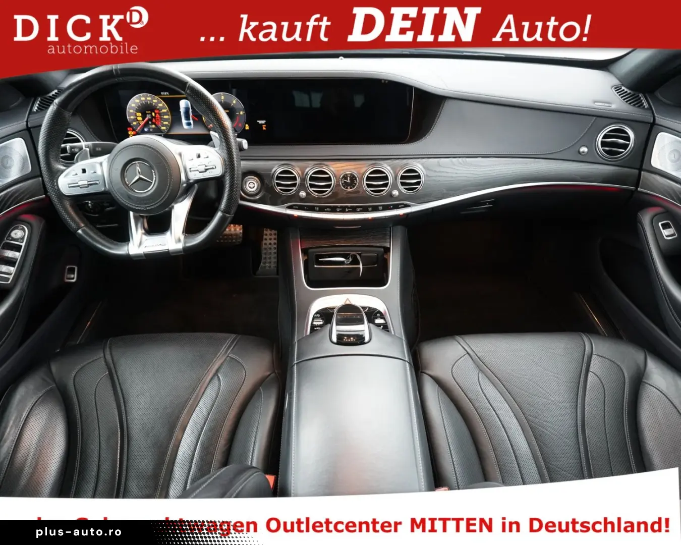 MERCEDES-BENZ S400d 4M AMG AIRM PANO BURM 360