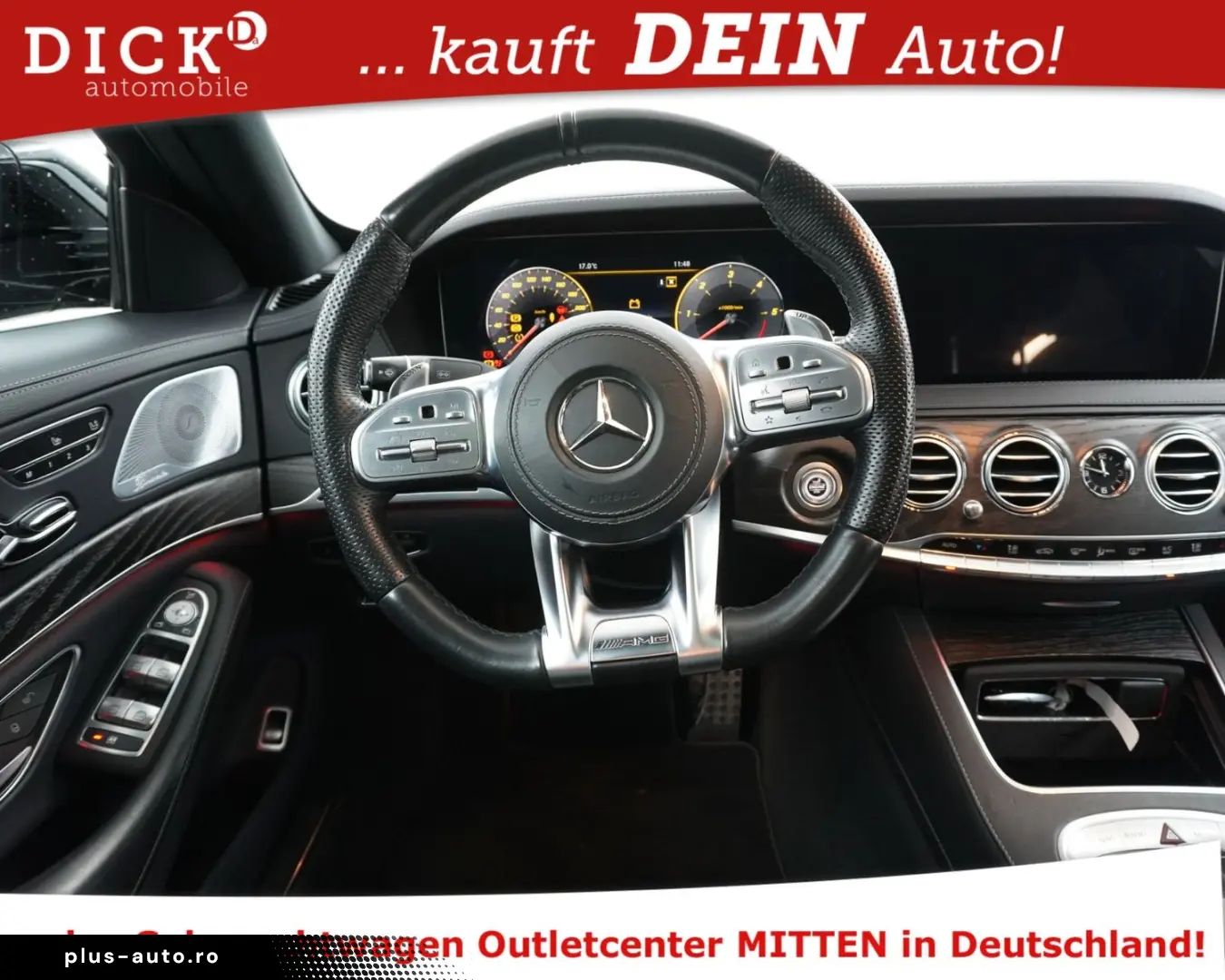 MERCEDES-BENZ S400d 4M AMG AIRM PANO BURM 360