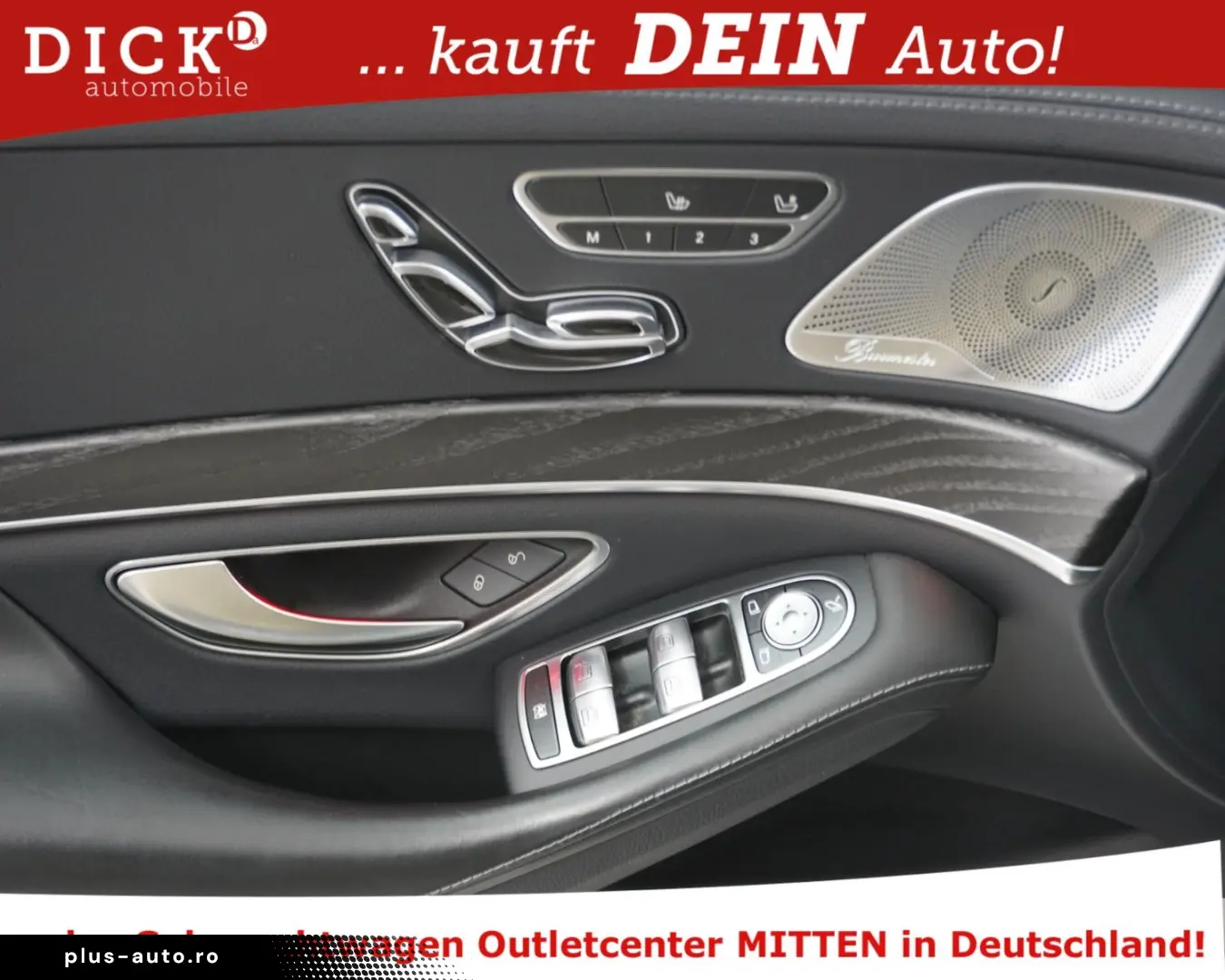 MERCEDES-BENZ S400d 4M AMG AIRM PANO BURM 360